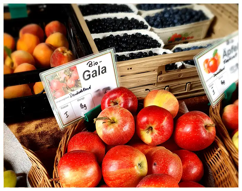 Apfel- und Birnenzeit.
