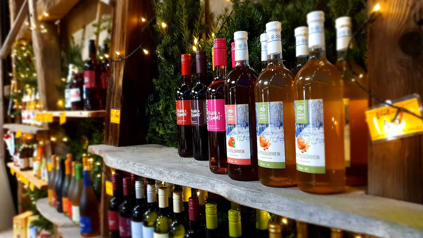 Zum Wärmen einen schönen Glühwein